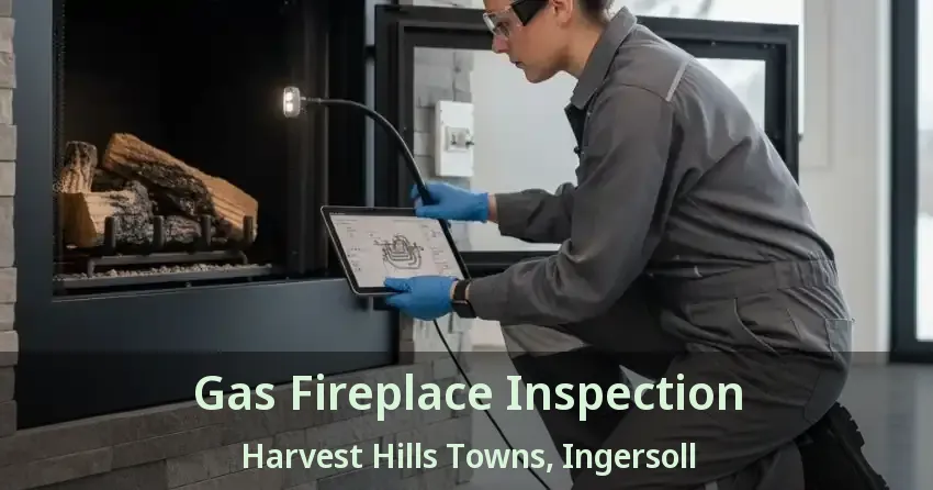 Gas Fireplace Inspection Harvest Hills Towns, Ingersoll - ON