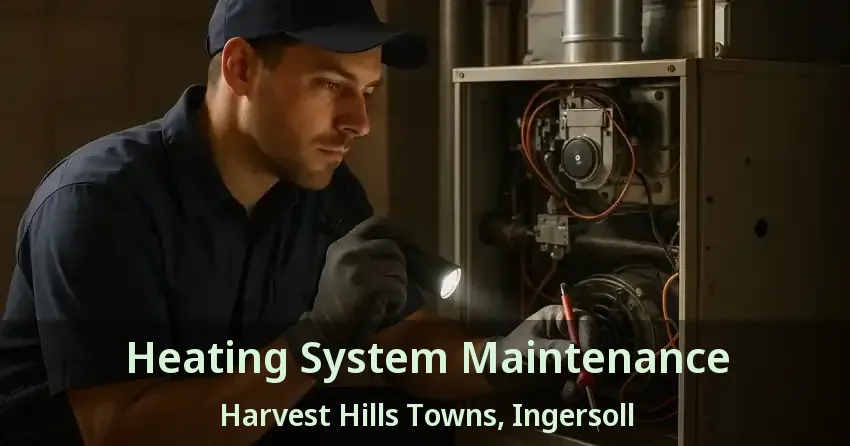 Heating System Maintenance Harvest Hills Towns, Ingersoll - ON