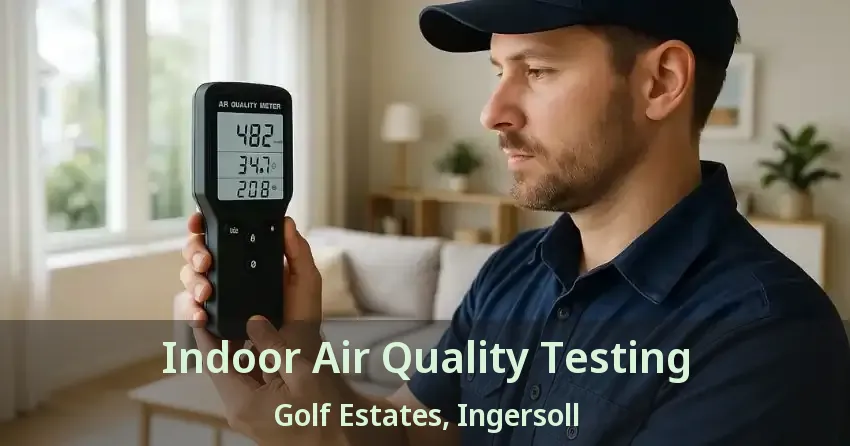 Indoor Air Quality Testing Golf Estates, Ingersoll - ON