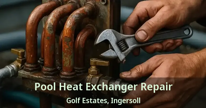 Pool Heat Exchanger Repair Golf Estates, Ingersoll - ON
