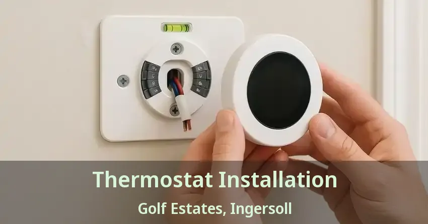 Thermostat Installation Golf Estates, Ingersoll - ON